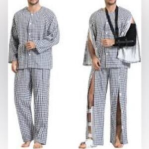 NWT YOSINISO Men XL Bedridden Patient Clothing